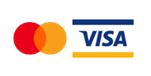 Mastercard and Visa logo